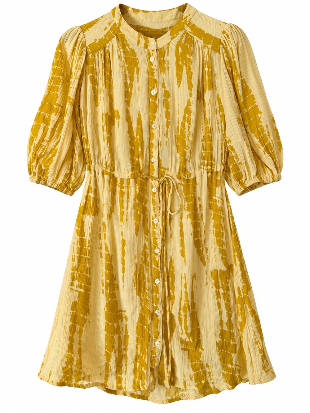 ba&sh Kenya Dress Yellow - Size XS